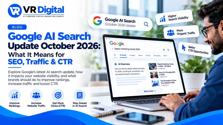 Google AI Search Update October 2026: What It Means for SEO, Traffic & CTR